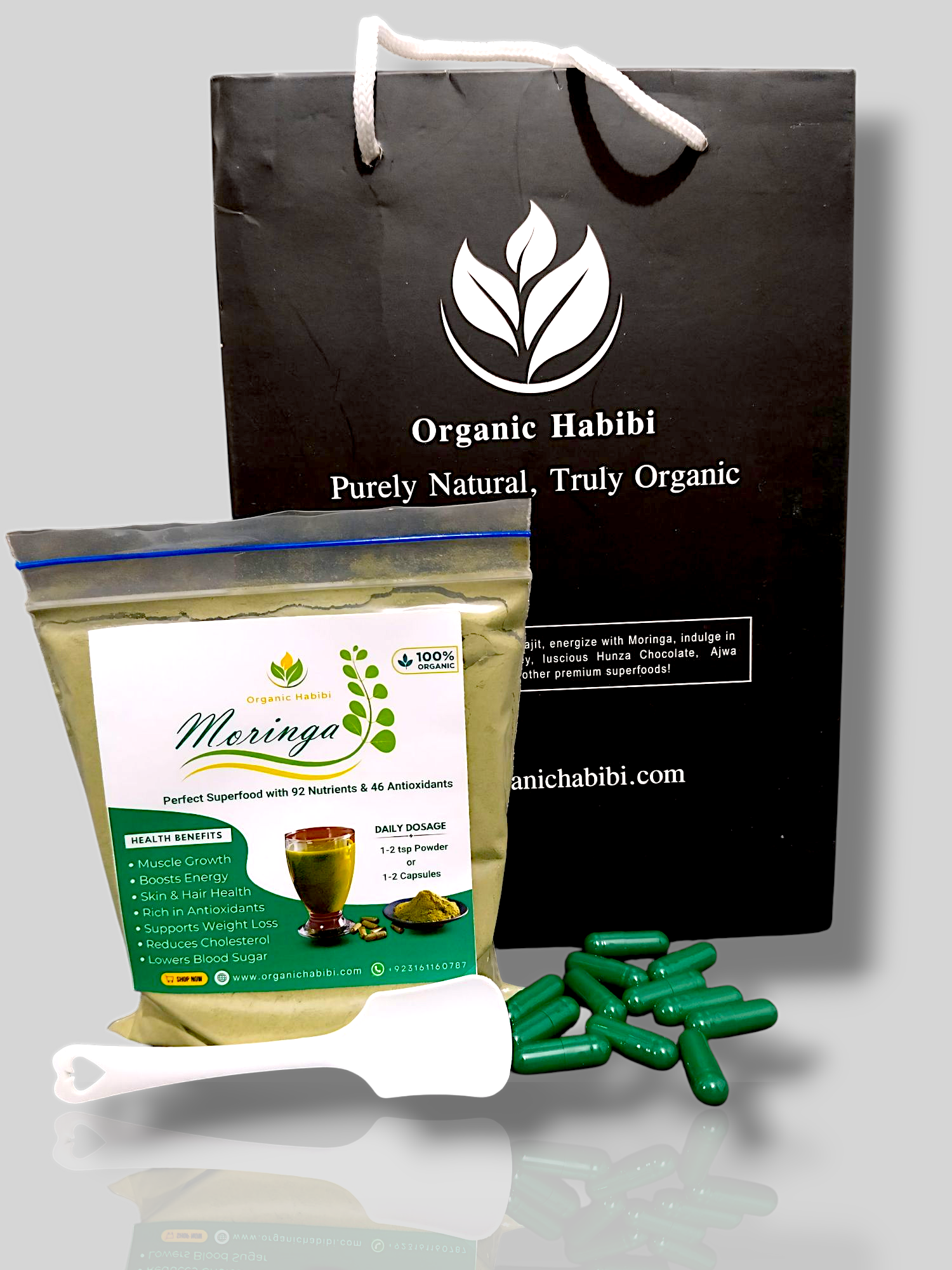 Moringa (Powder+Capsules)