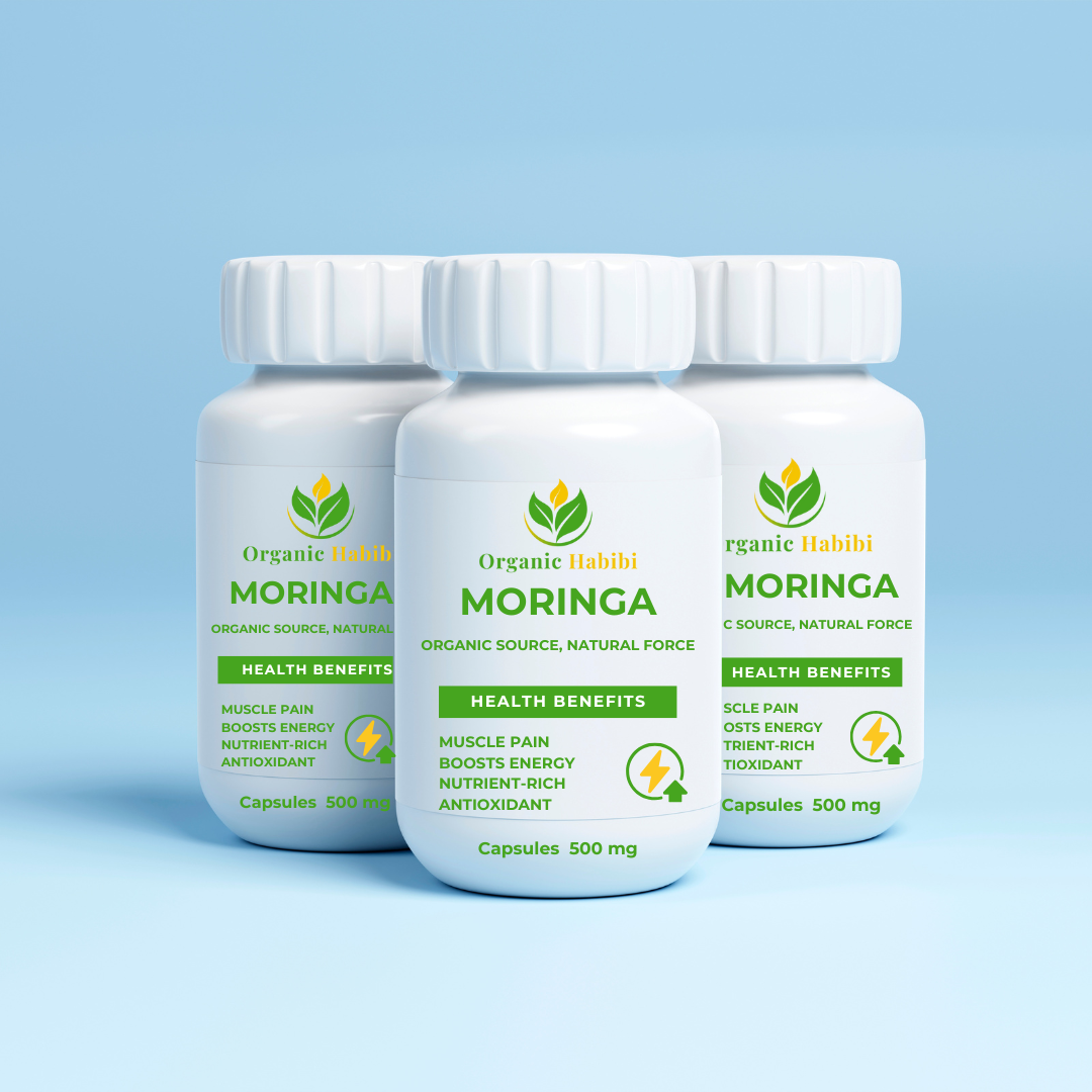 Fresh Moringa Capsules - Organic Habibi